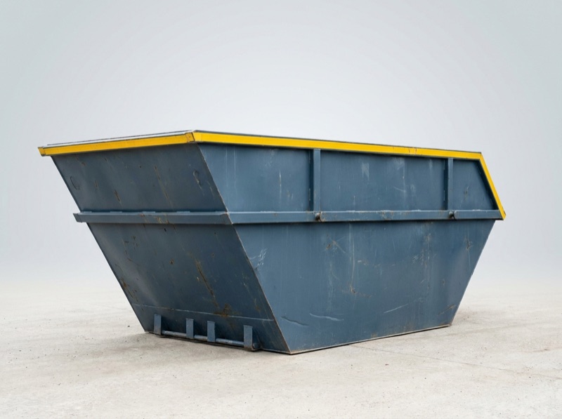 Åpen avfallscontainer 10 kubikkmeter for utleie i Bergen